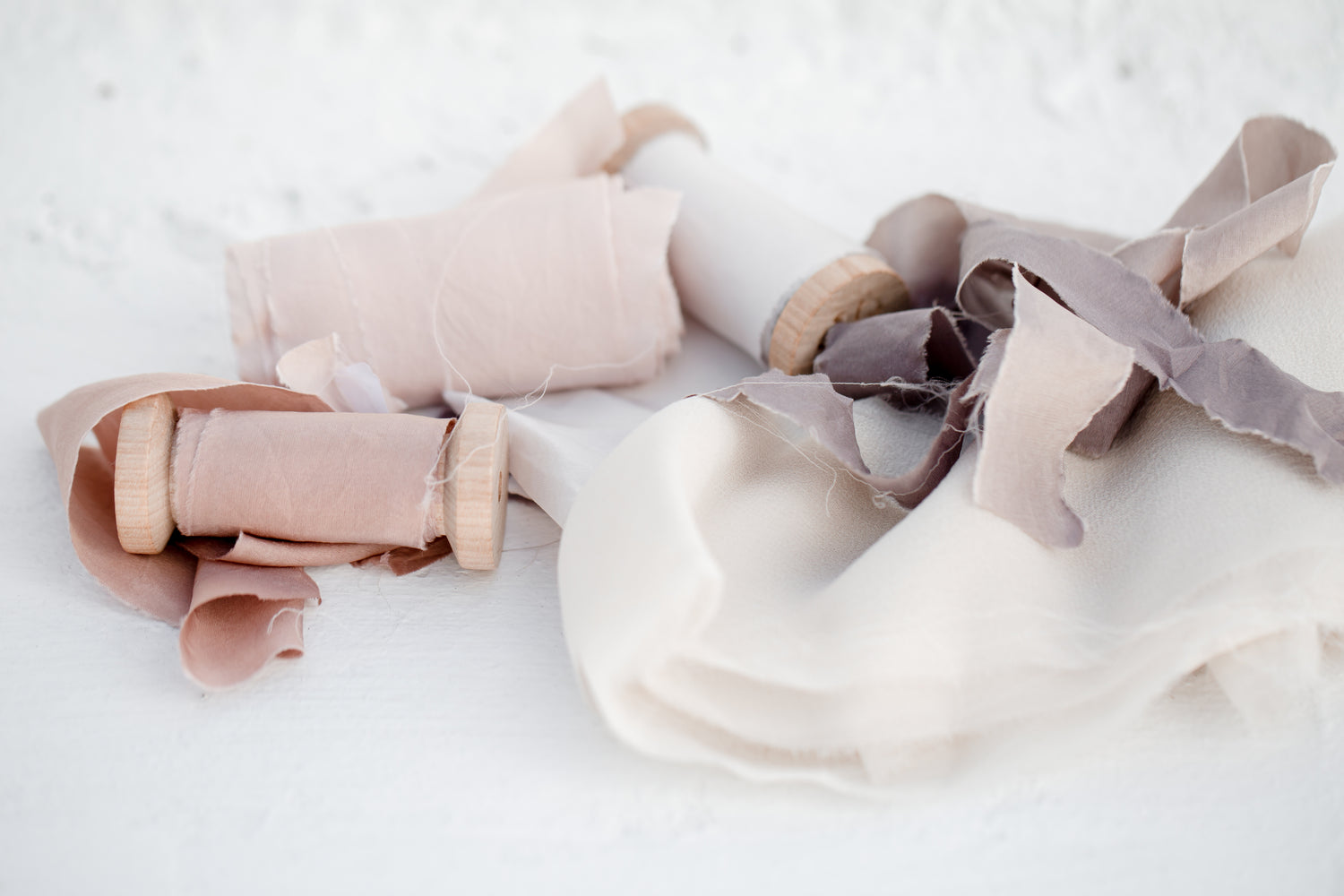 three-colored-spools-of-ribbon