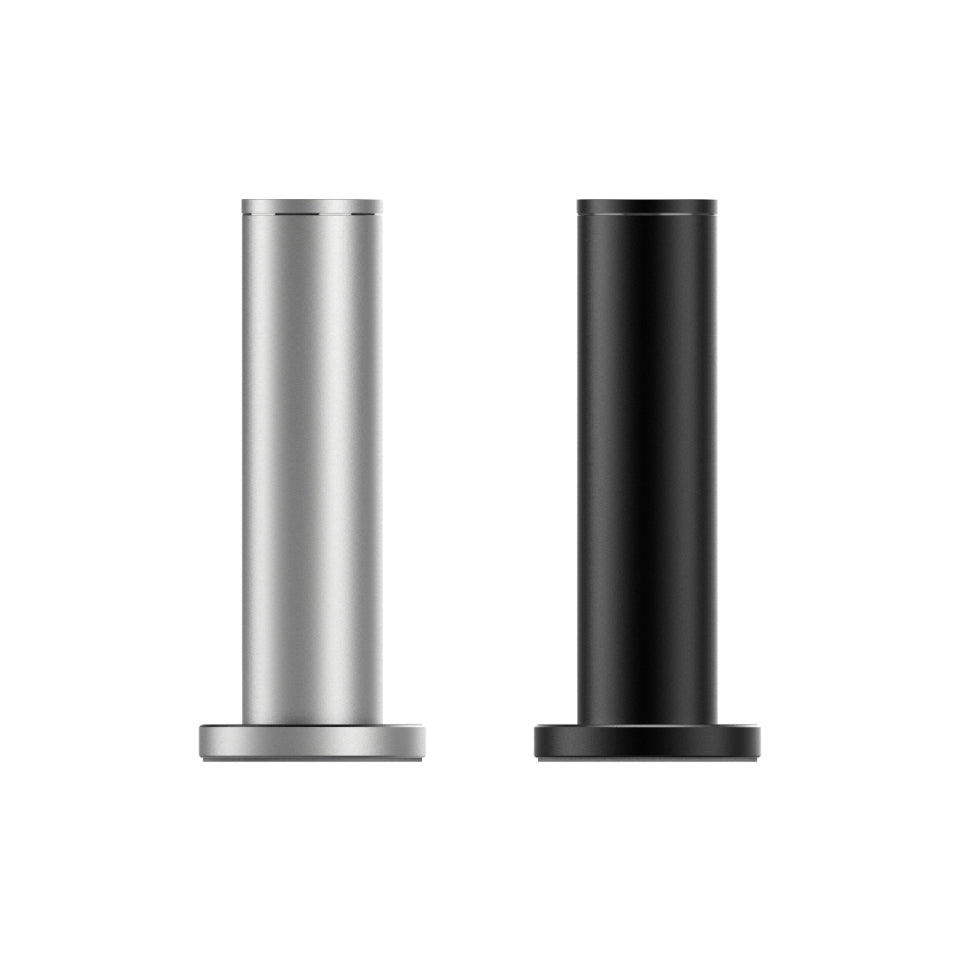 Side-by-side comparison of VENUS Home Scent Diffuser in silver and black finishes, ideal for matching various decor styles.