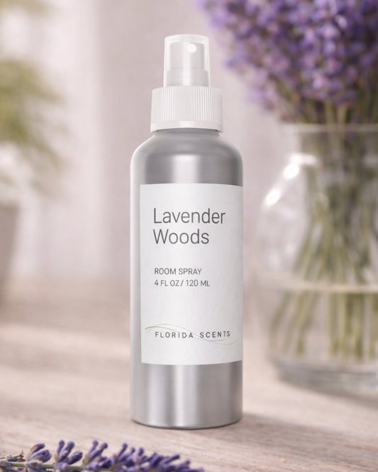 product_namLavender Woods Room Spray - Ideal for Reducing Stress e - Florida Scents