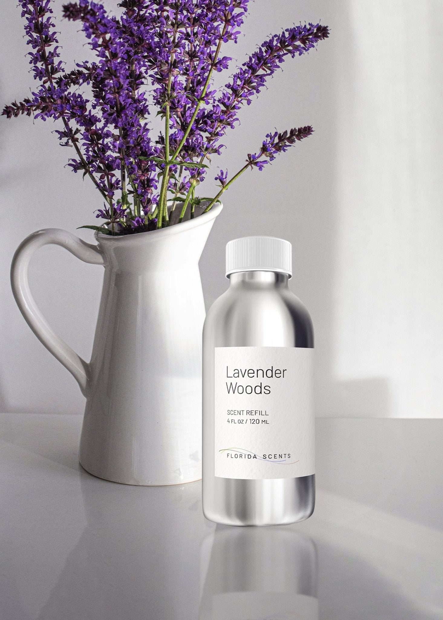 lavender flower scent Lavender Woods Scent Refill - Florida Scents Essentials 4oz