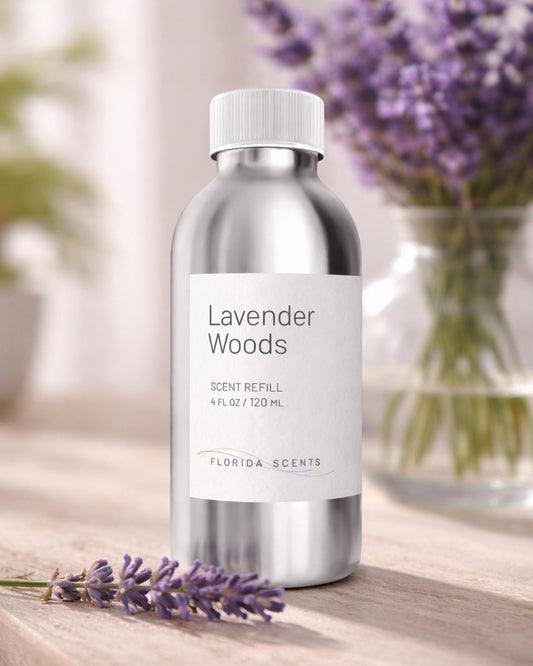 product_namLavender Woods Scent Refill - Ideal for Reducing Stress e - Florida Scents
