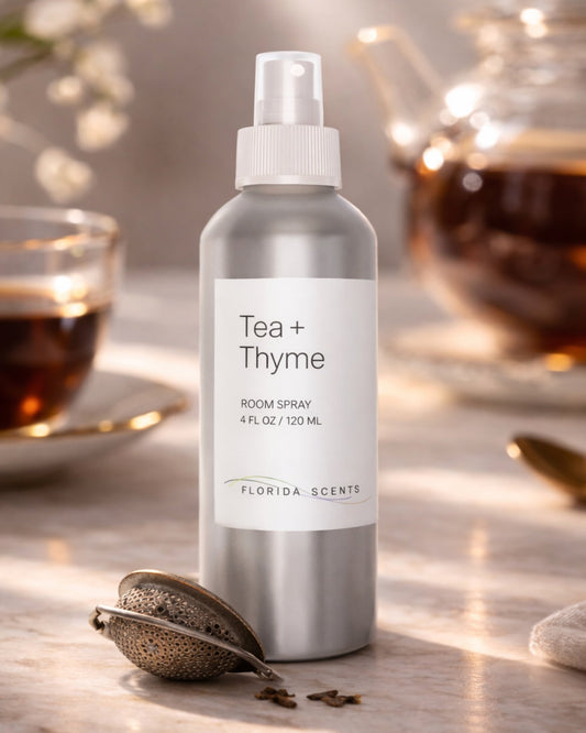product_namTea + Thyme Room Spray - Ideal for Winding Down e - Florida Scents